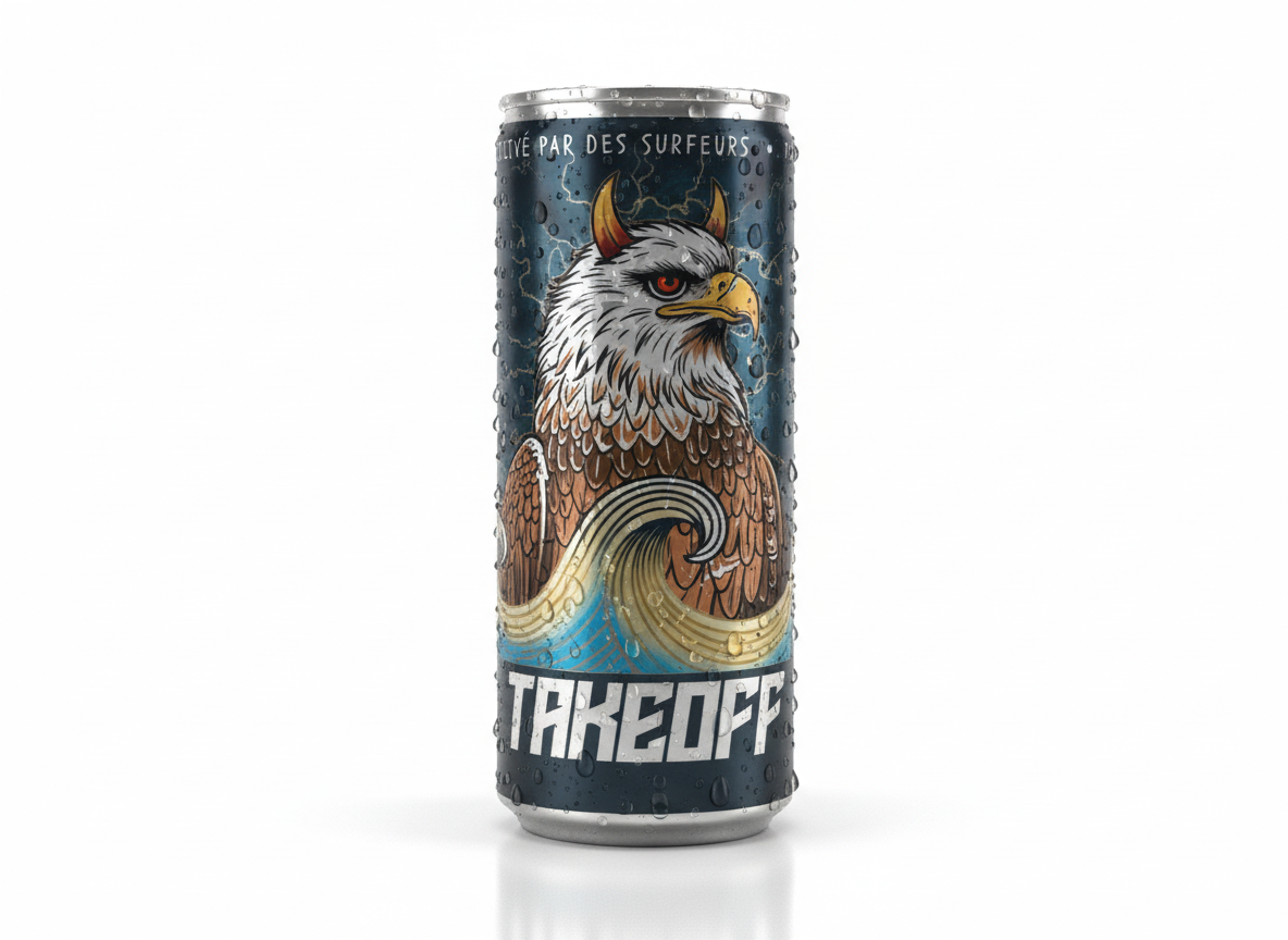 Takeoff Energy Drink - 24 canettes